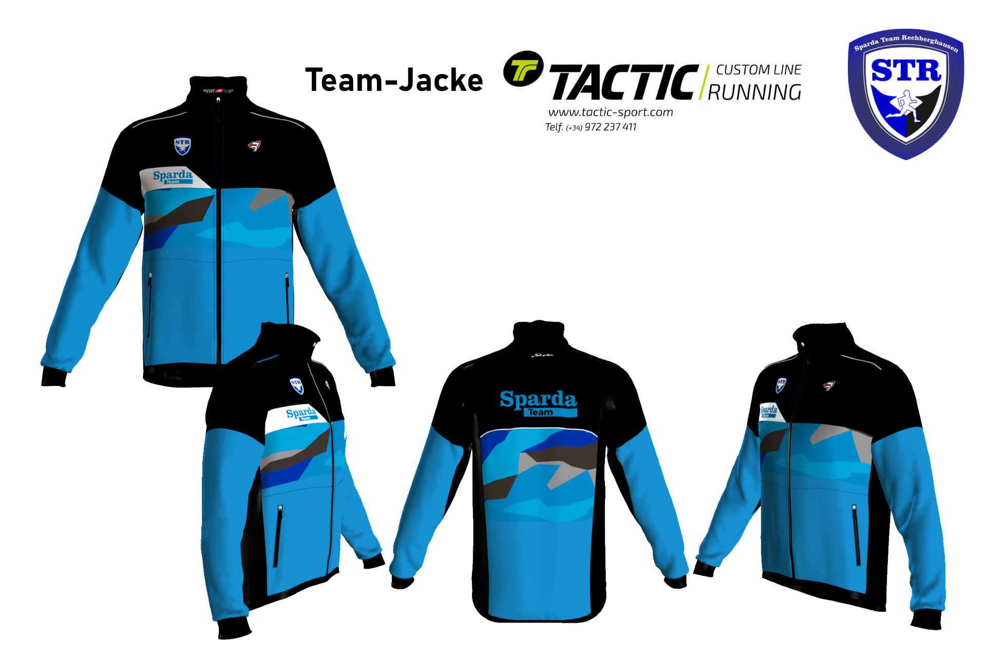 Die neue Team-Jacke