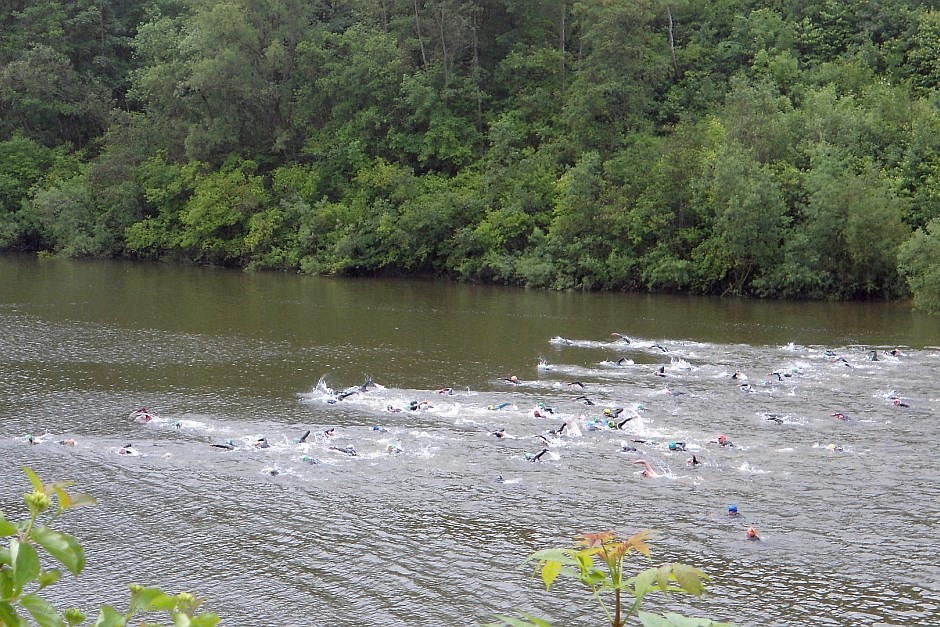 Triathlon-Senioren beim Triathlon 2016 in Schömberg